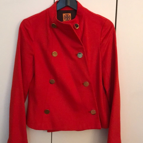 Tory Burch Lightweight Pea Coat - Picture 1 of 2